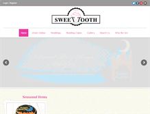 Tablet Screenshot of ihavesweettooth.com